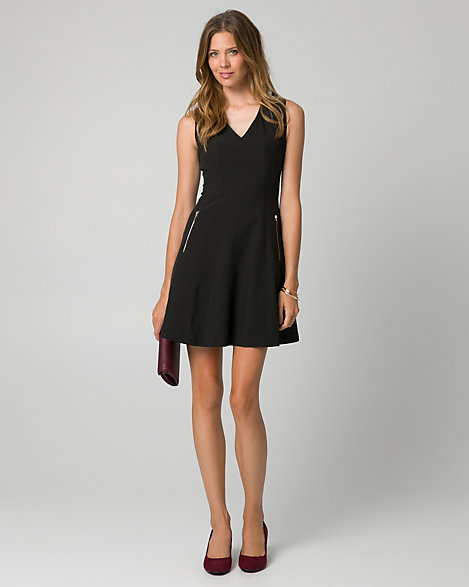 V-Neck Mini Dress